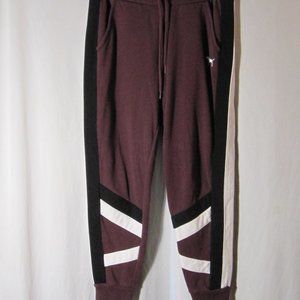 Victoria's Secret Pink Striped Jogger Sweatpants M